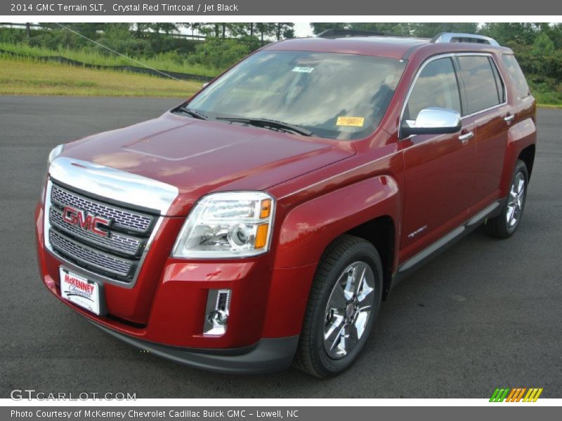 Crystal Red Tintcoat / Jet Black 2014 GMC Terrain SLT