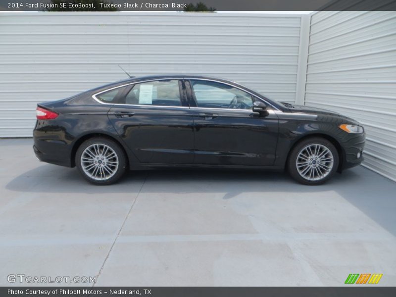 Tuxedo Black / Charcoal Black 2014 Ford Fusion SE EcoBoost