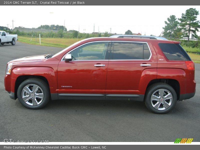 Crystal Red Tintcoat / Jet Black 2014 GMC Terrain SLT