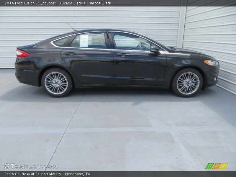 Tuxedo Black / Charcoal Black 2014 Ford Fusion SE EcoBoost