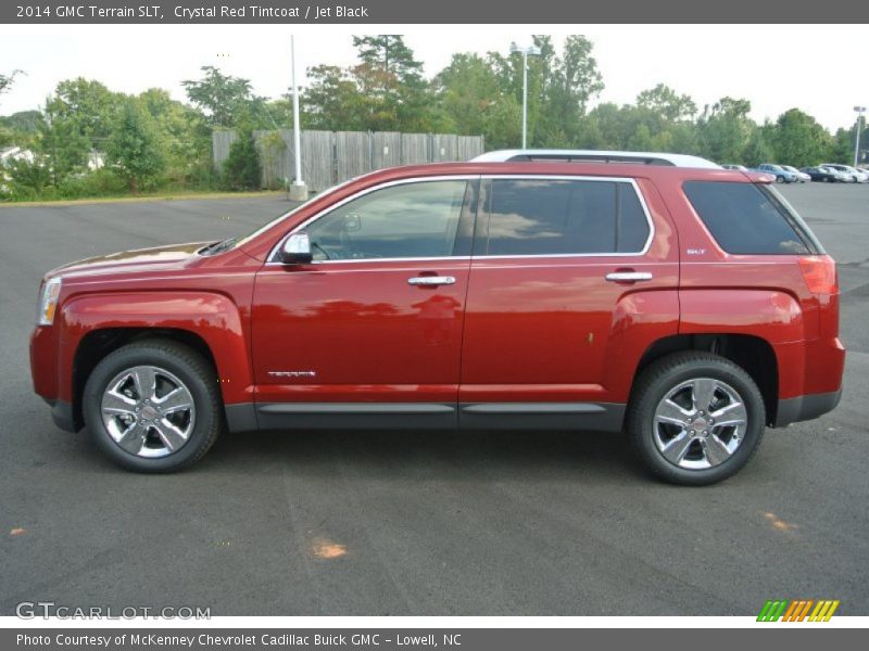 Crystal Red Tintcoat / Jet Black 2014 GMC Terrain SLT