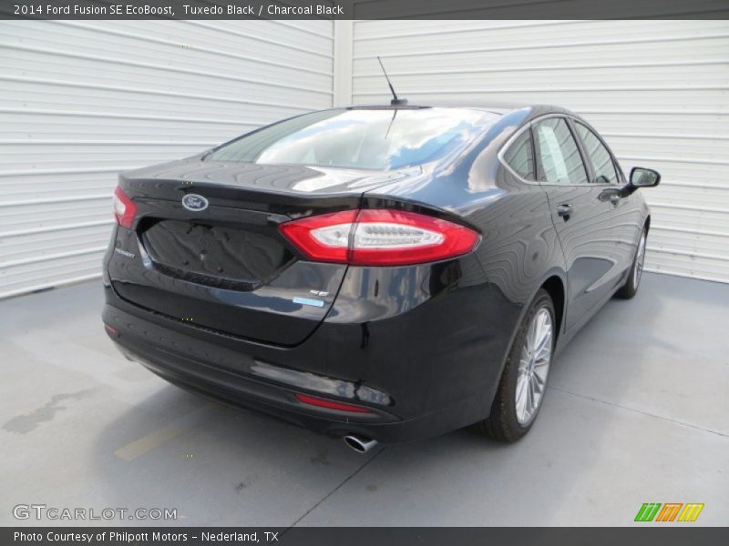 Tuxedo Black / Charcoal Black 2014 Ford Fusion SE EcoBoost