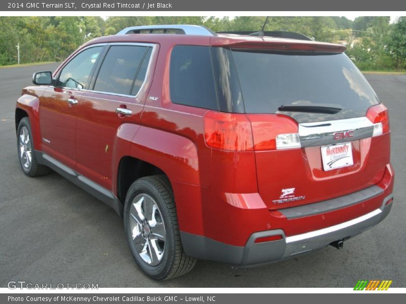 Crystal Red Tintcoat / Jet Black 2014 GMC Terrain SLT