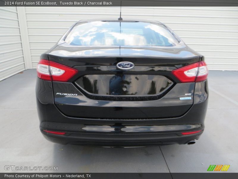 Tuxedo Black / Charcoal Black 2014 Ford Fusion SE EcoBoost
