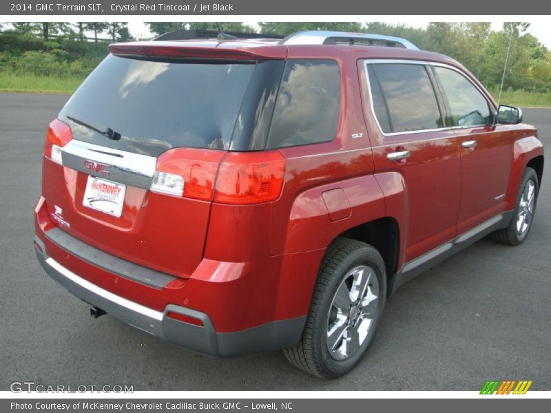 Crystal Red Tintcoat / Jet Black 2014 GMC Terrain SLT