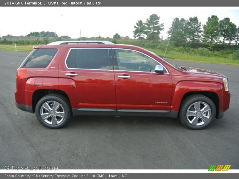 Crystal Red Tintcoat / Jet Black 2014 GMC Terrain SLT