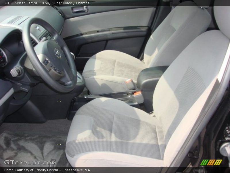 Super Black / Charcoal 2012 Nissan Sentra 2.0 SR