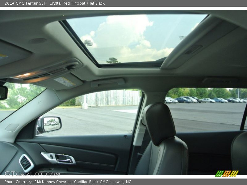 Crystal Red Tintcoat / Jet Black 2014 GMC Terrain SLT