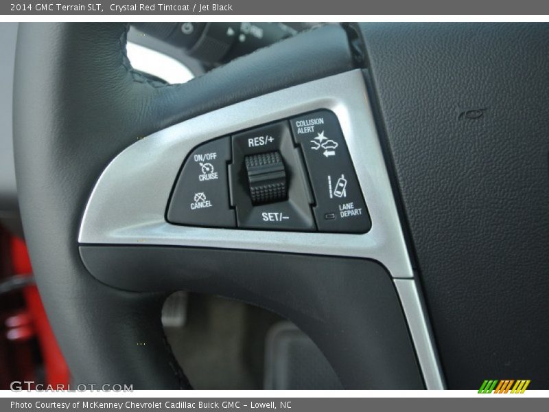 Crystal Red Tintcoat / Jet Black 2014 GMC Terrain SLT