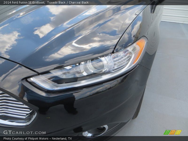 Tuxedo Black / Charcoal Black 2014 Ford Fusion SE EcoBoost