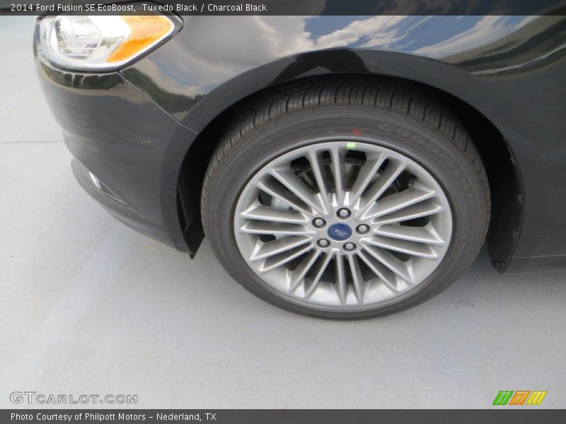 Tuxedo Black / Charcoal Black 2014 Ford Fusion SE EcoBoost