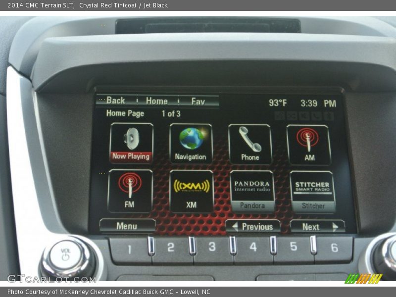Crystal Red Tintcoat / Jet Black 2014 GMC Terrain SLT