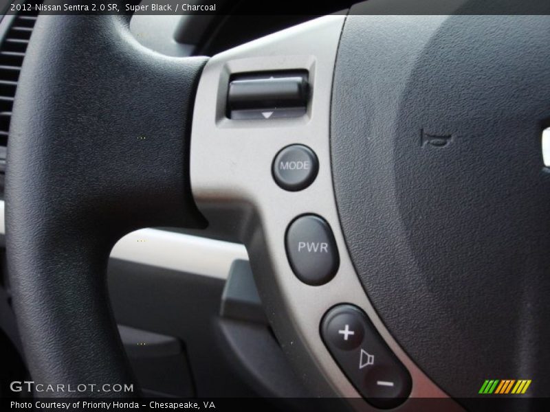 Super Black / Charcoal 2012 Nissan Sentra 2.0 SR