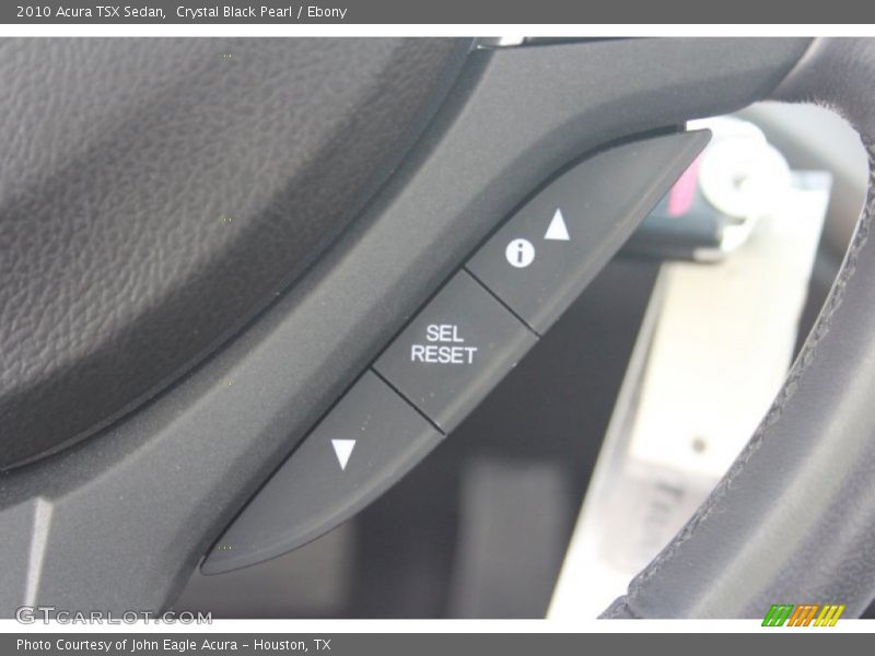 Crystal Black Pearl / Ebony 2010 Acura TSX Sedan