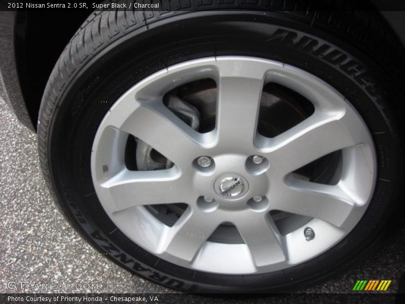 Super Black / Charcoal 2012 Nissan Sentra 2.0 SR