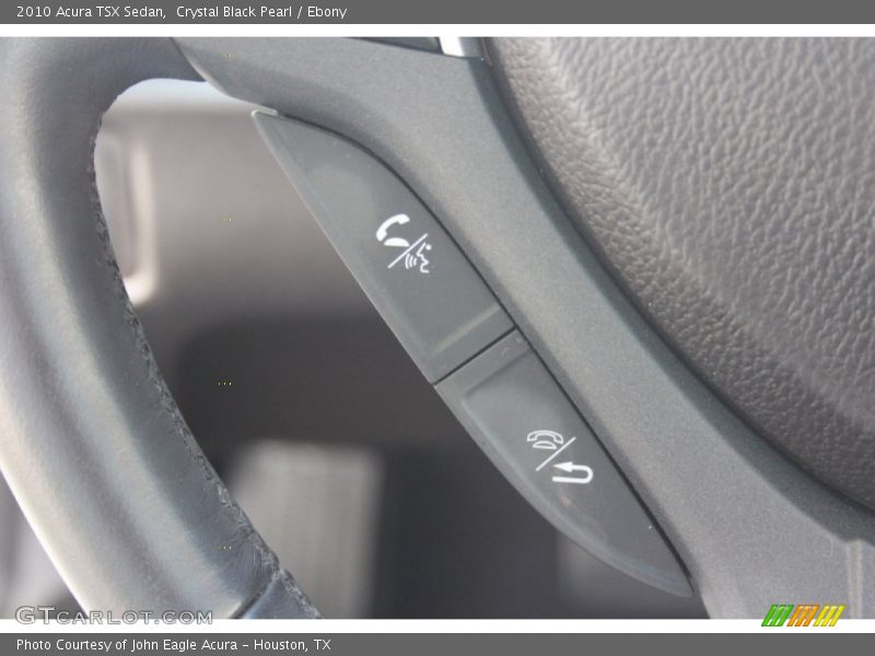 Crystal Black Pearl / Ebony 2010 Acura TSX Sedan