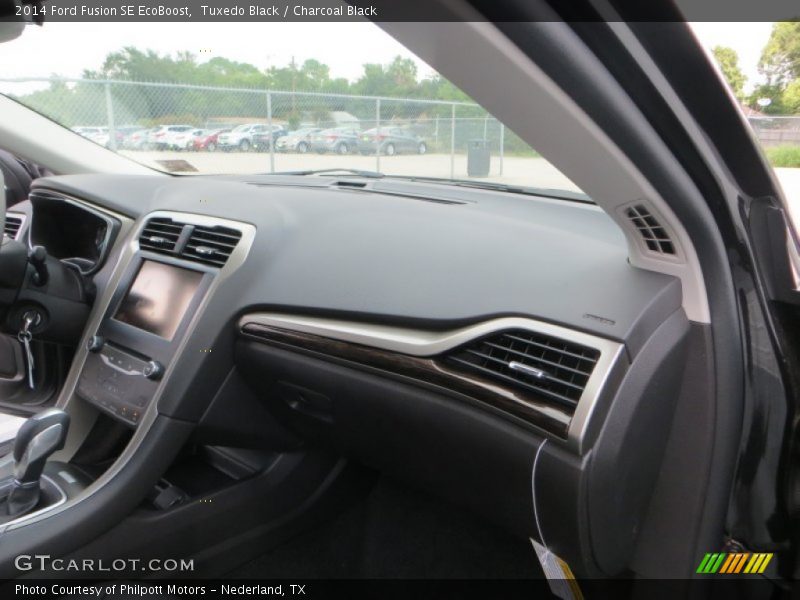 Tuxedo Black / Charcoal Black 2014 Ford Fusion SE EcoBoost
