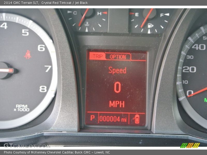 Crystal Red Tintcoat / Jet Black 2014 GMC Terrain SLT