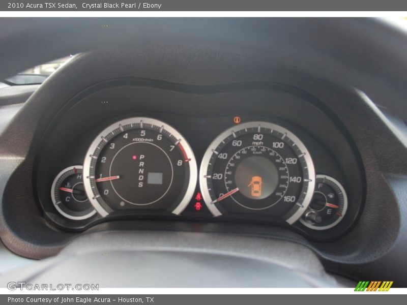 Crystal Black Pearl / Ebony 2010 Acura TSX Sedan
