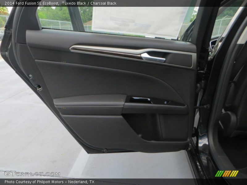 Tuxedo Black / Charcoal Black 2014 Ford Fusion SE EcoBoost