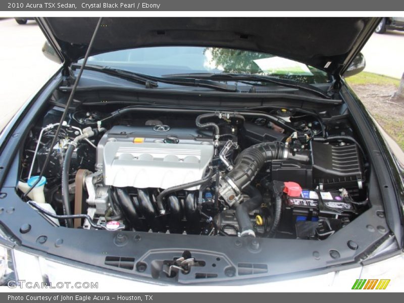 Crystal Black Pearl / Ebony 2010 Acura TSX Sedan