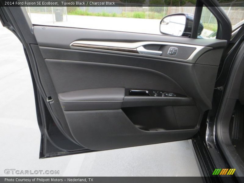 Tuxedo Black / Charcoal Black 2014 Ford Fusion SE EcoBoost