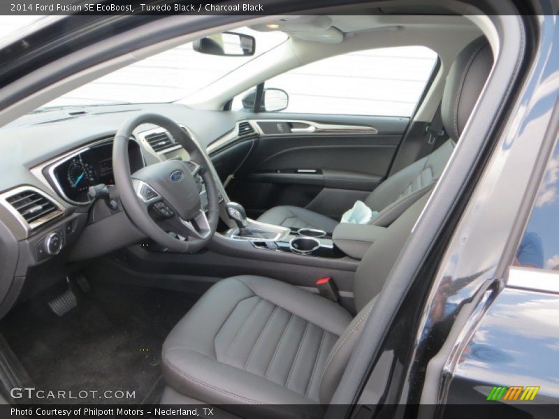 Tuxedo Black / Charcoal Black 2014 Ford Fusion SE EcoBoost