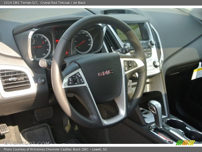 Crystal Red Tintcoat / Jet Black 2014 GMC Terrain SLT