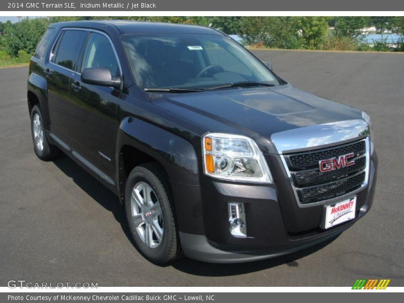Iridium Metallic / Jet Black 2014 GMC Terrain SLE