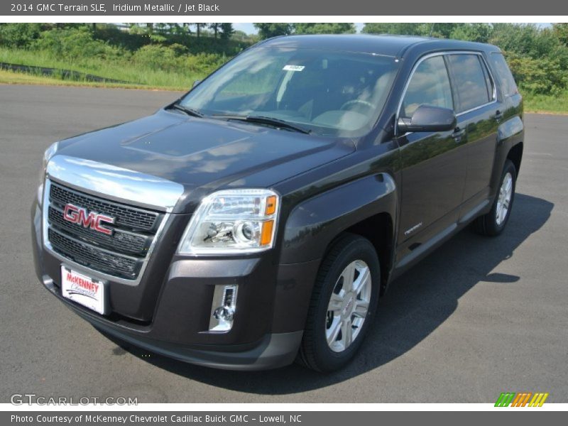 Iridium Metallic / Jet Black 2014 GMC Terrain SLE