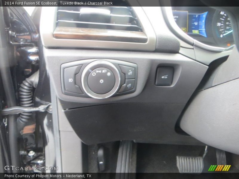 Tuxedo Black / Charcoal Black 2014 Ford Fusion SE EcoBoost