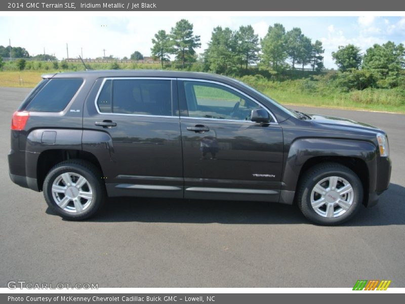 Iridium Metallic / Jet Black 2014 GMC Terrain SLE