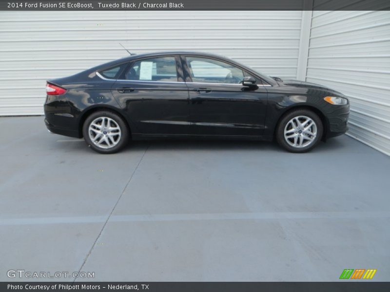 Tuxedo Black / Charcoal Black 2014 Ford Fusion SE EcoBoost