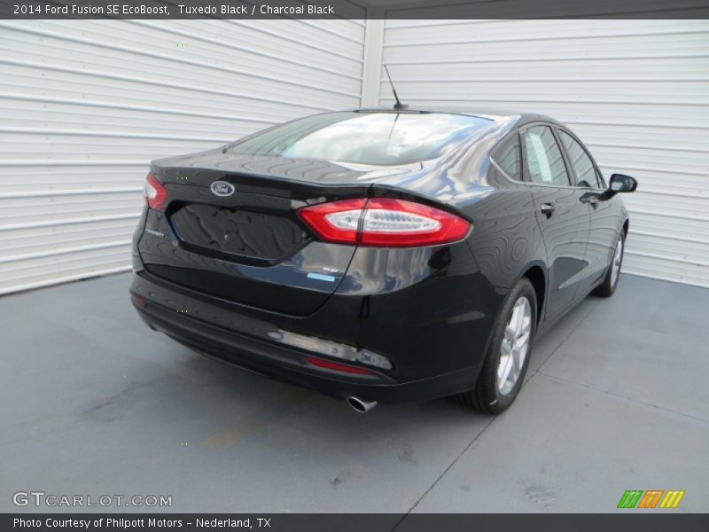 Tuxedo Black / Charcoal Black 2014 Ford Fusion SE EcoBoost