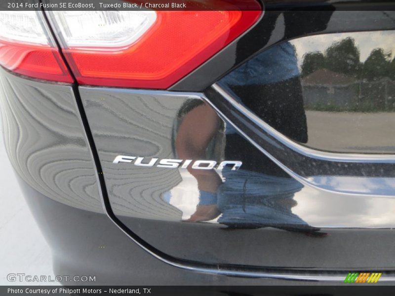 Tuxedo Black / Charcoal Black 2014 Ford Fusion SE EcoBoost