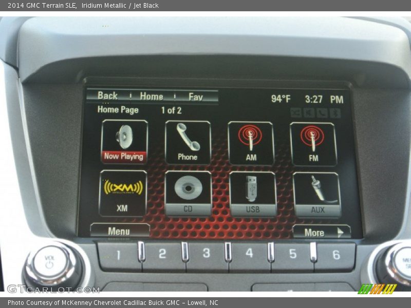 Iridium Metallic / Jet Black 2014 GMC Terrain SLE