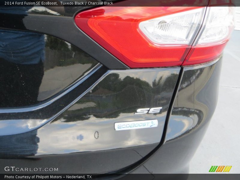 Tuxedo Black / Charcoal Black 2014 Ford Fusion SE EcoBoost