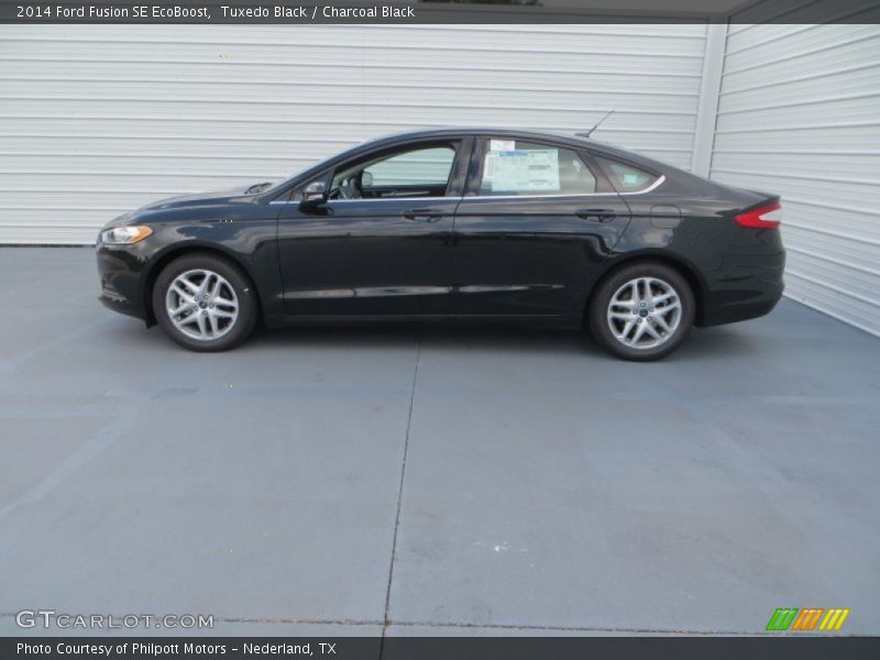 Tuxedo Black / Charcoal Black 2014 Ford Fusion SE EcoBoost