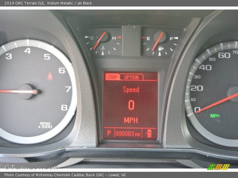 Iridium Metallic / Jet Black 2014 GMC Terrain SLE