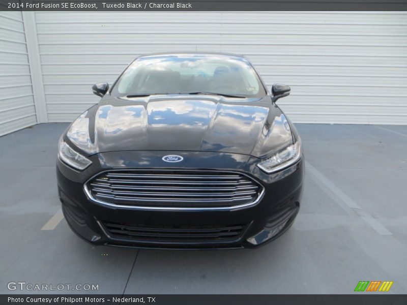 Tuxedo Black / Charcoal Black 2014 Ford Fusion SE EcoBoost