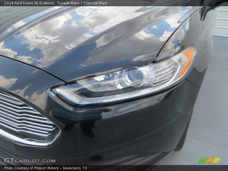 Tuxedo Black / Charcoal Black 2014 Ford Fusion SE EcoBoost