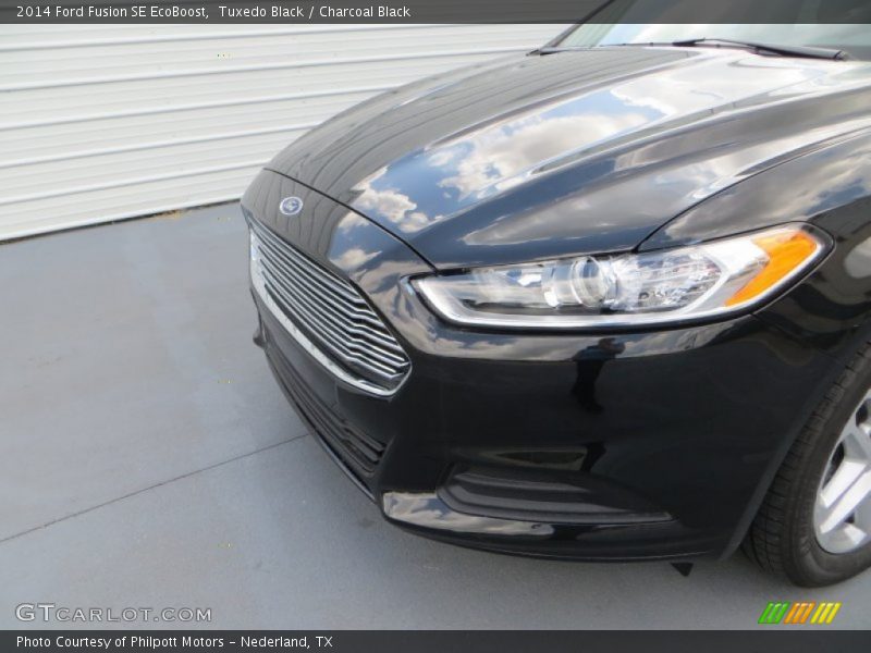 Tuxedo Black / Charcoal Black 2014 Ford Fusion SE EcoBoost