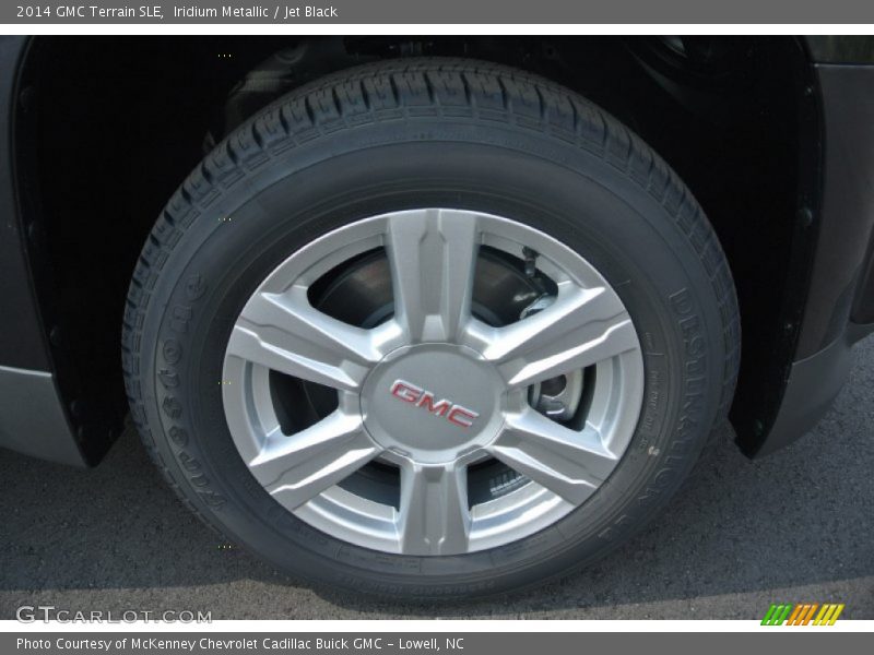 Iridium Metallic / Jet Black 2014 GMC Terrain SLE