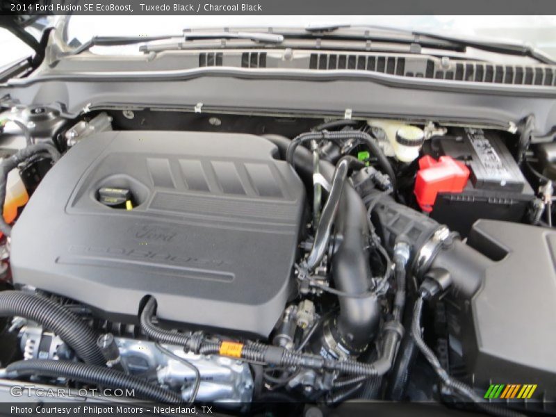 Tuxedo Black / Charcoal Black 2014 Ford Fusion SE EcoBoost