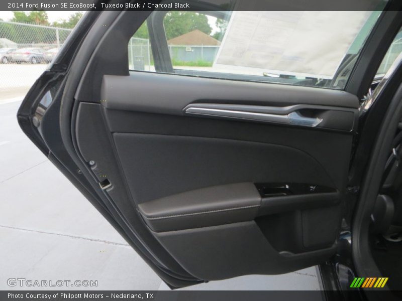 Tuxedo Black / Charcoal Black 2014 Ford Fusion SE EcoBoost