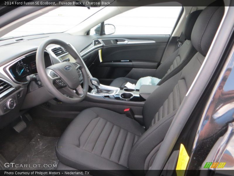 Tuxedo Black / Charcoal Black 2014 Ford Fusion SE EcoBoost