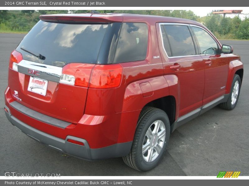Crystal Red Tintcoat / Jet Black 2014 GMC Terrain SLE