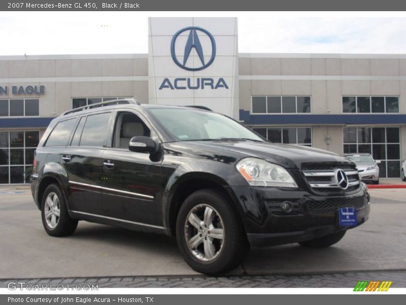 Black / Black 2007 Mercedes-Benz GL 450