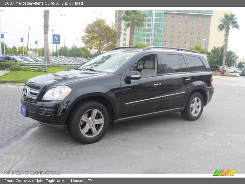 Black / Black 2007 Mercedes-Benz GL 450