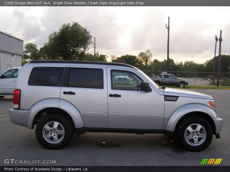 Bright Silver Metallic / Dark Slate Gray/Light Slate Gray 2008 Dodge Nitro SXT 4x4